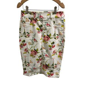 ✌️ 2/$40 ✌️ Steez Womens Floral Print Knee-Length Skirt - Size 6